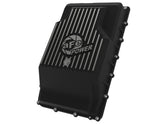 17-25 Ford F-150 / 19-25 Ford Ranger / 21-25 Bronco AFE 46-71330B 10R60/10R80 Pro Series Rear Transmission Pan Black w/ Machined Fins